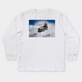 CH47 Chinook Kids Long Sleeve T-Shirt